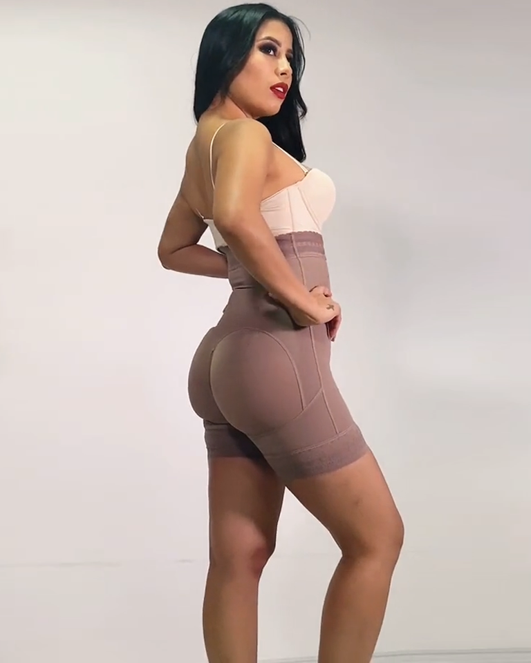 Women Butt Lifter (With Zipper) Seamless Slimming Shorts