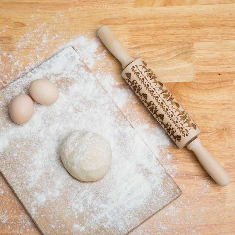 The Original Christmas 3D Rolling Pin