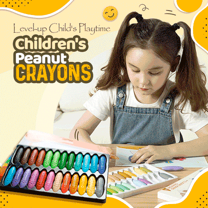 No Mess Children Peanuts Crayons Set