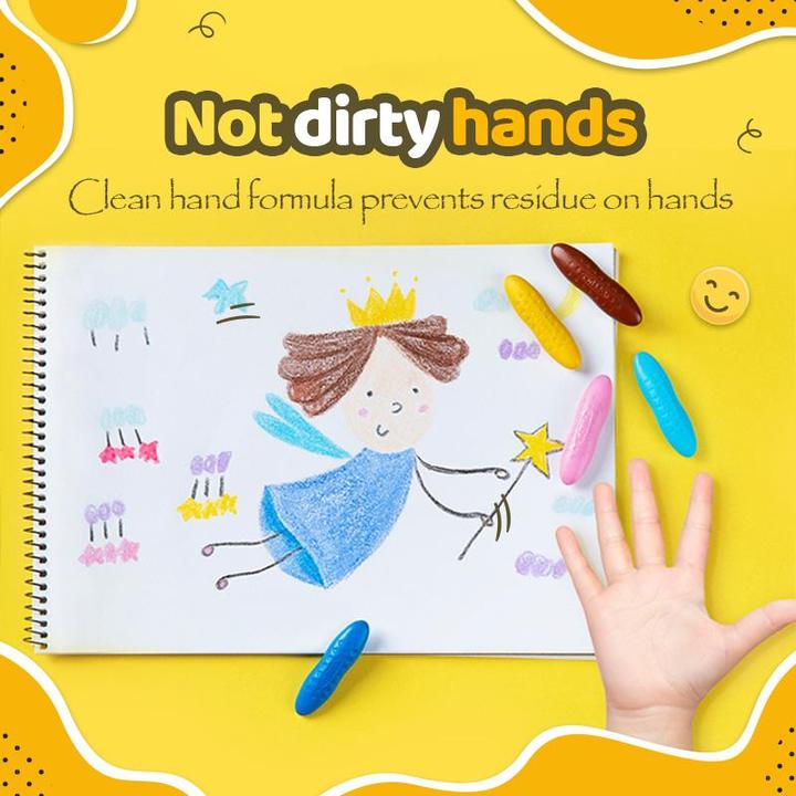 No Mess Children Peanuts Crayons Set