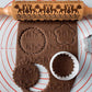 The Original Christmas 3D Rolling Pin