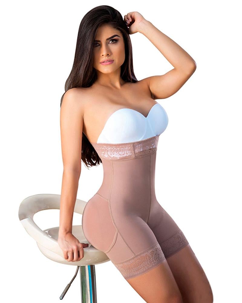 Women Butt Lifter (With Zipper) Seamless Slimming Shorts