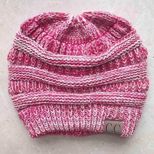 Ponytail Messy Bun Beanie